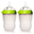 8-Ounce Baby Bottles in Green