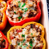 toltott paprikaszeletek